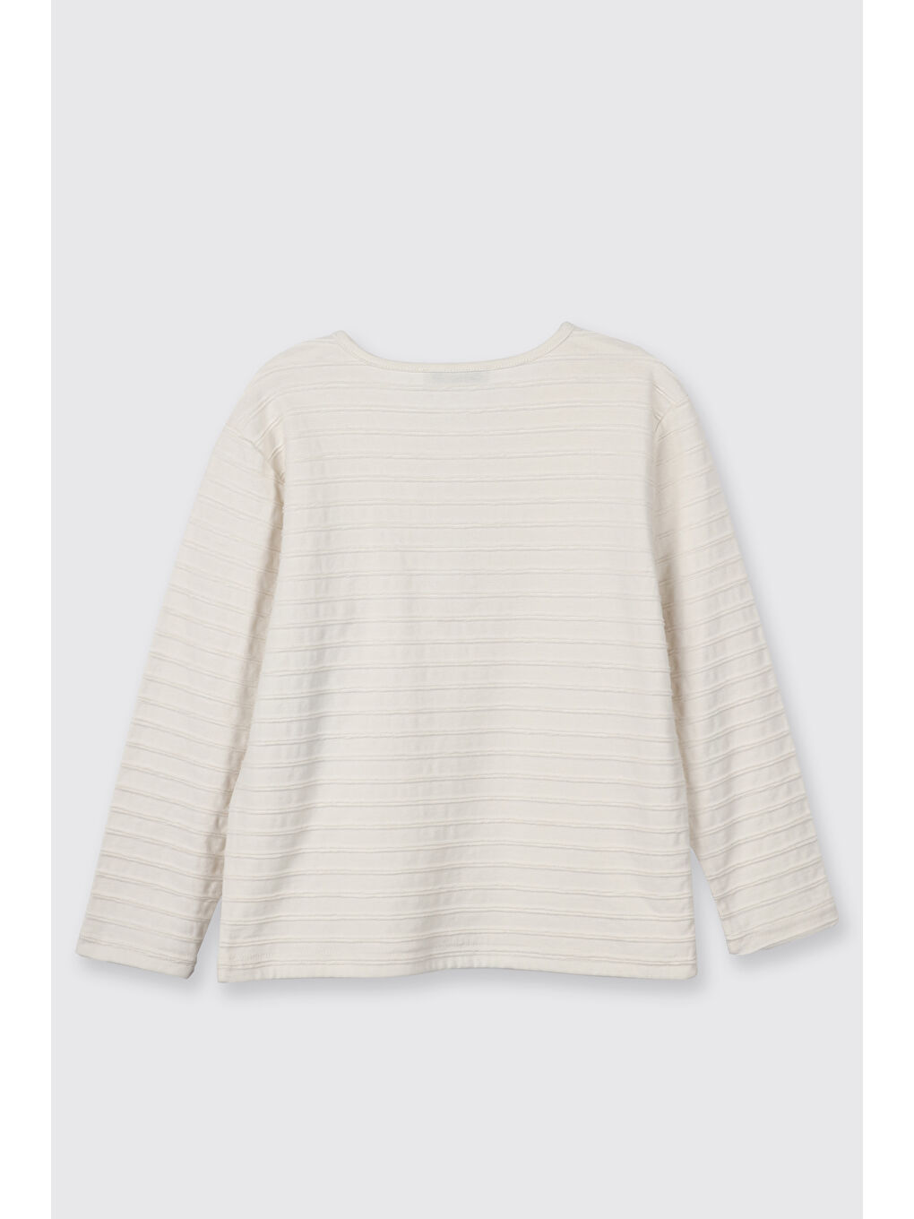 Erkek Çocuk Yakası Düğmeli T-Shirt Ekru-5