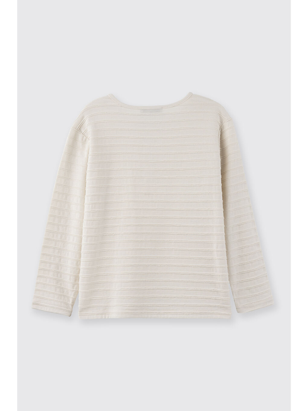 Erkek Çocuk Yakası Düğmeli T-Shirt Ekru-6