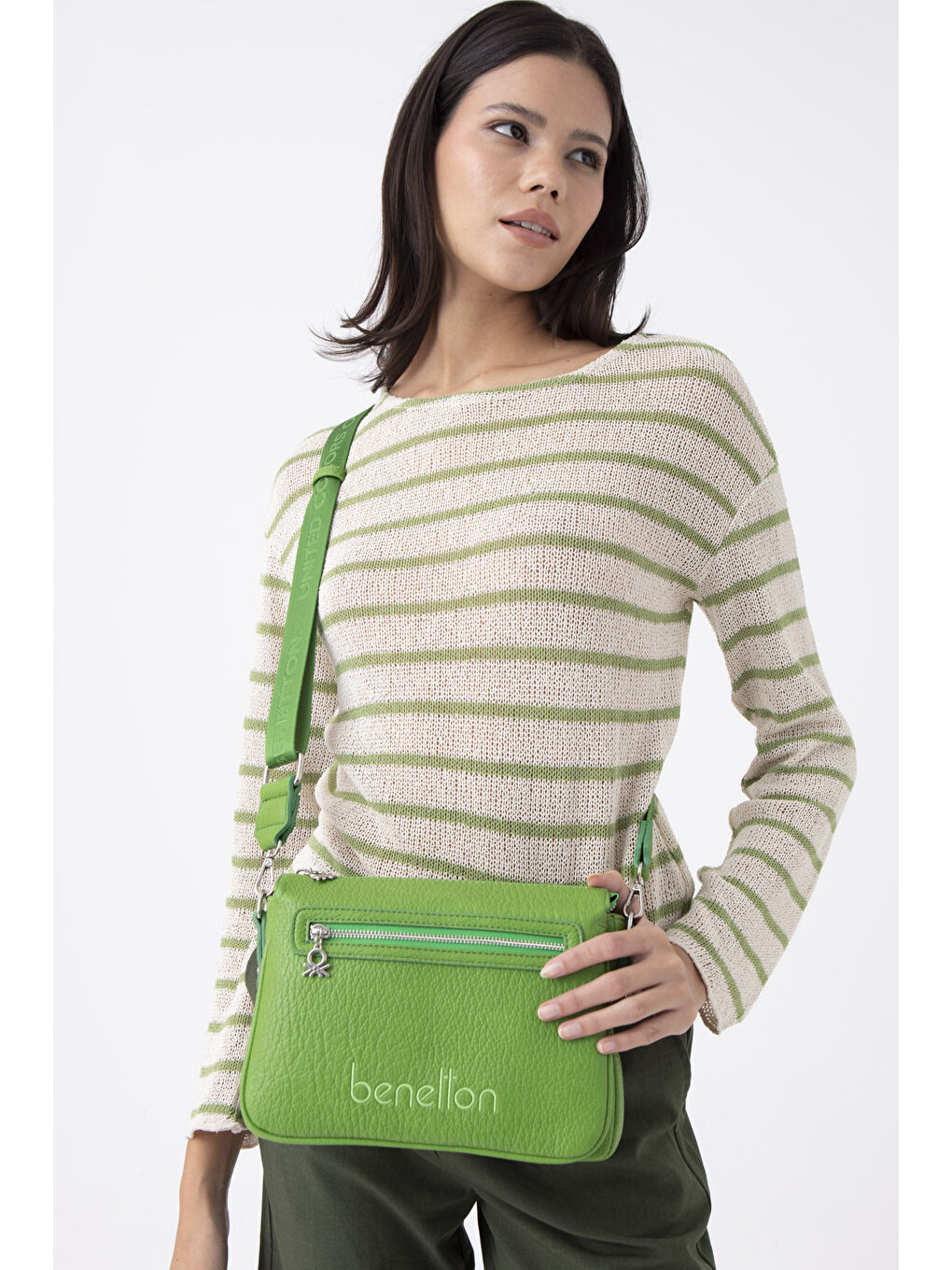 Yeşil Kadin Çapraz Çanta Yeşi̇l BNT1480