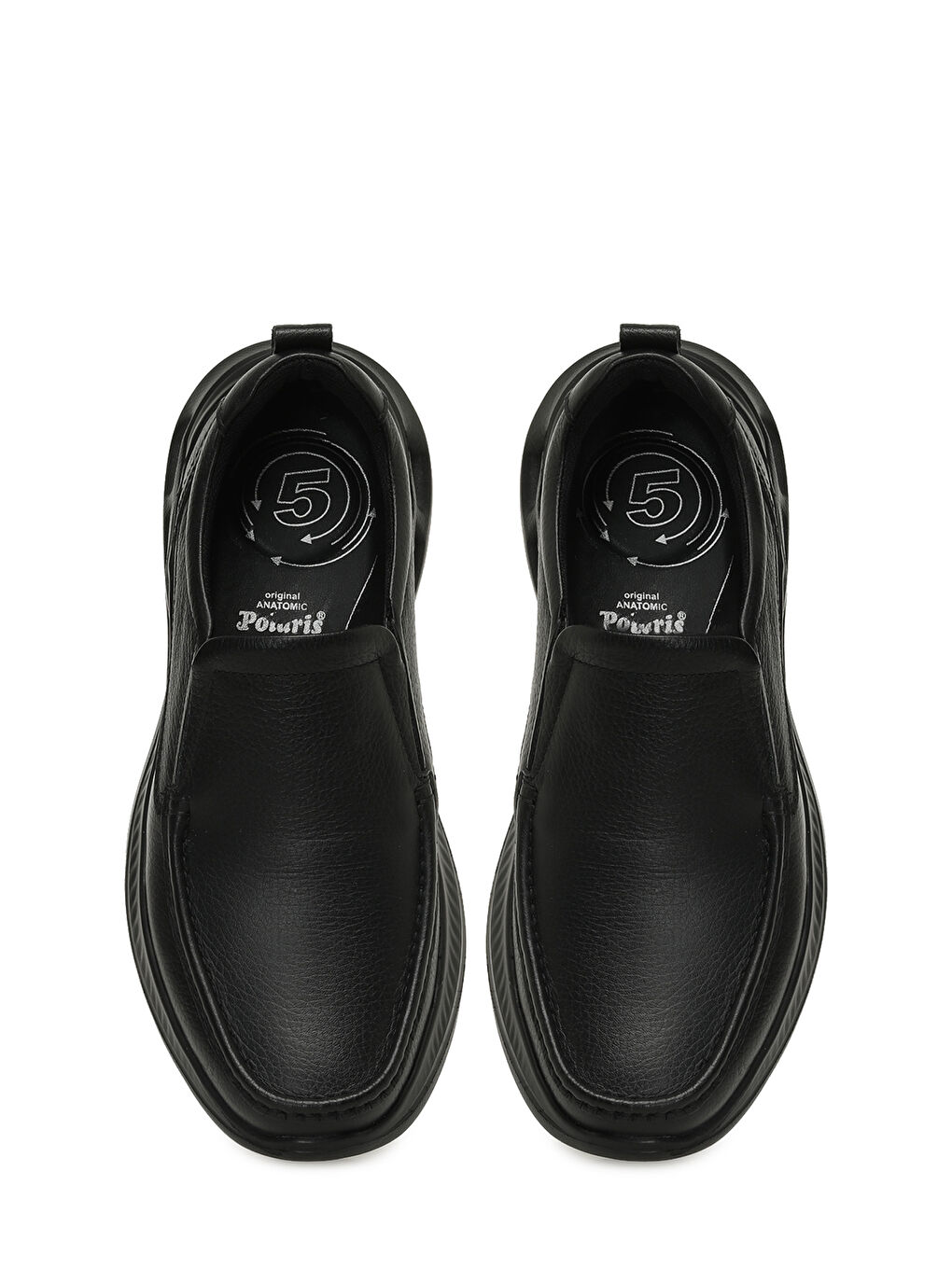 109055.M 5PR Siyah Erkek Rahat Ayakkabı-3