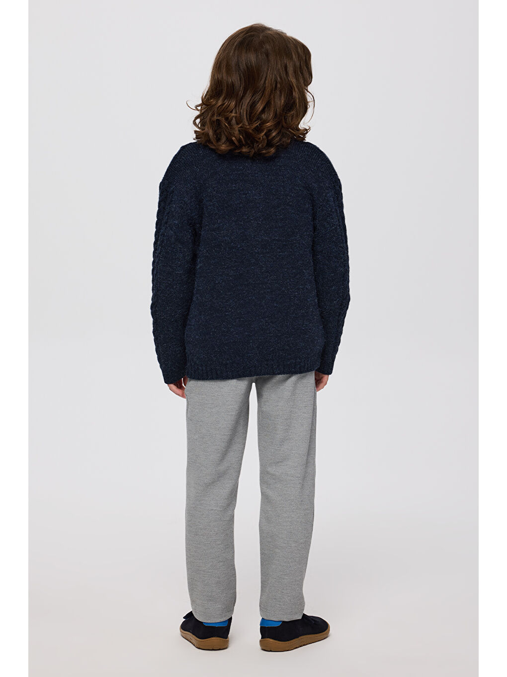 Erkek Çocuk Triko Hırka Lacivert-1