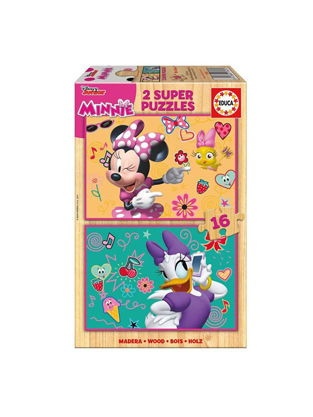 Educa Çocuk Puzzle 2x16 Parça Minnie Happy Helpers 17623 - S000287864 ...