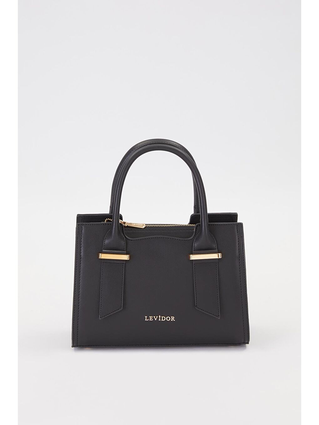 Siyah Kadın El ve Omuz Çantası