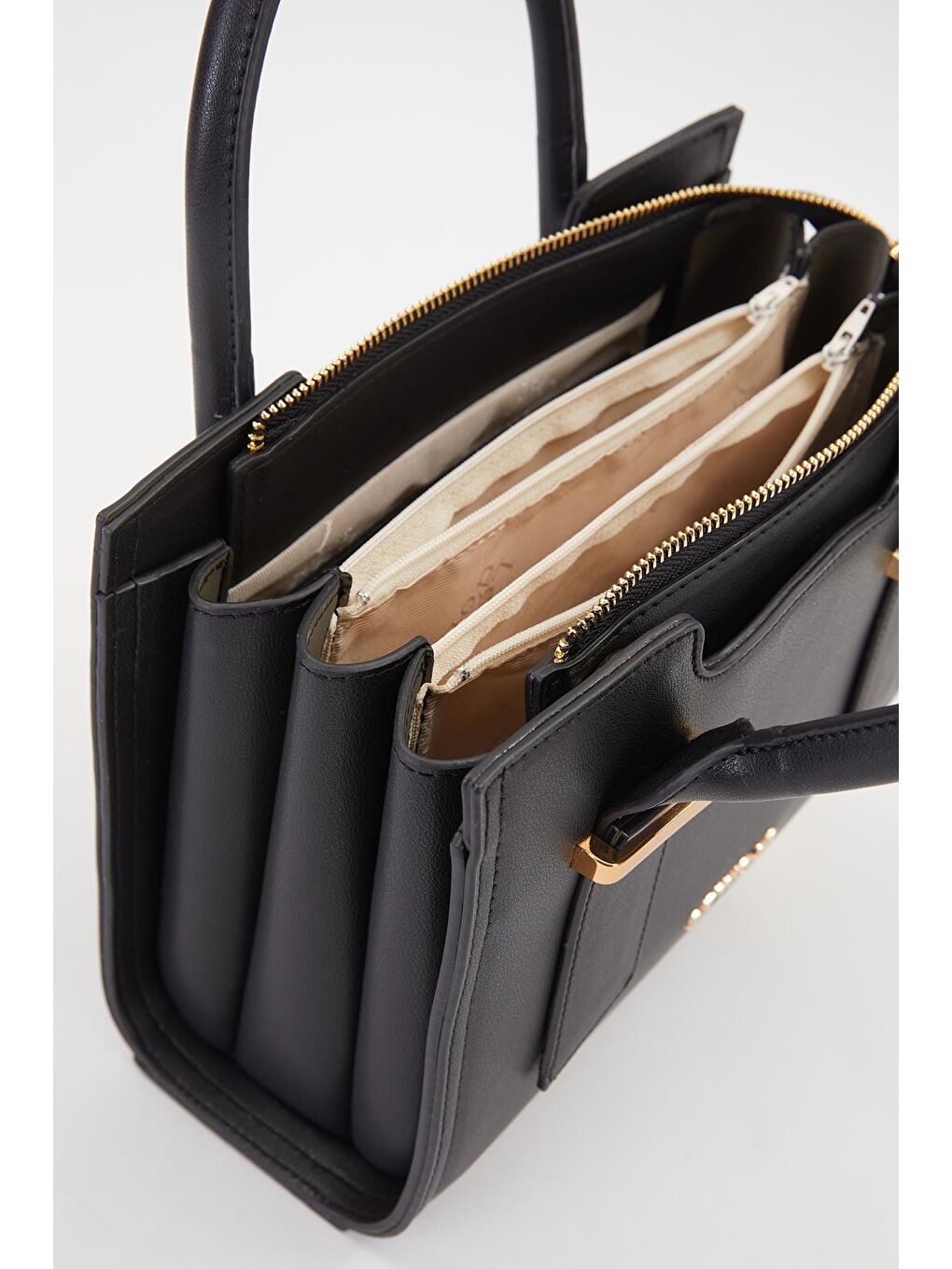 Siyah Kadın El ve Omuz Çantası-4