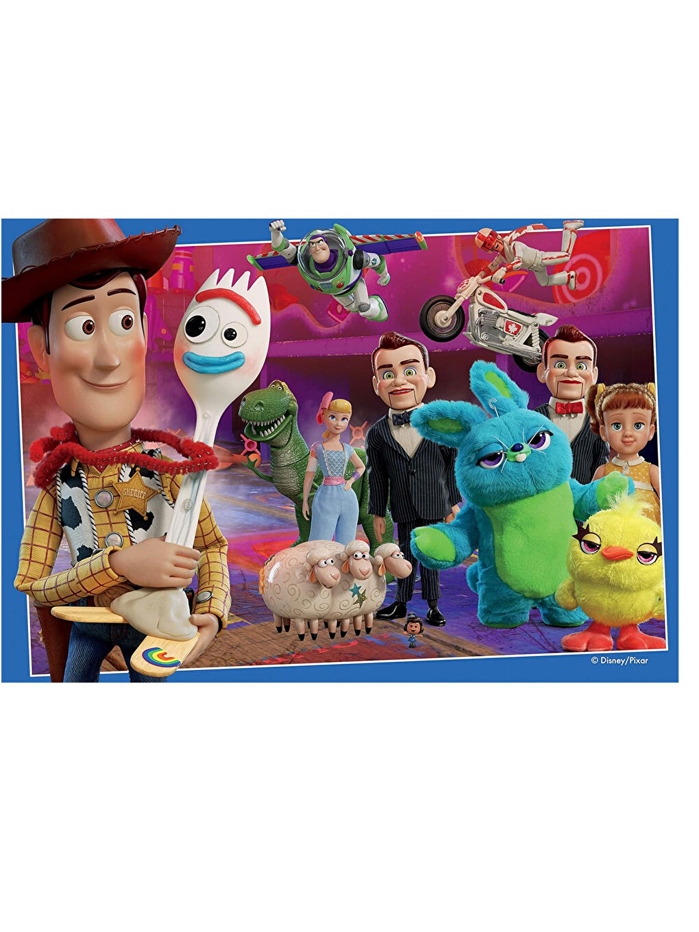 3x49 Parça Puzzle Wd Toy Story4 080670-2
