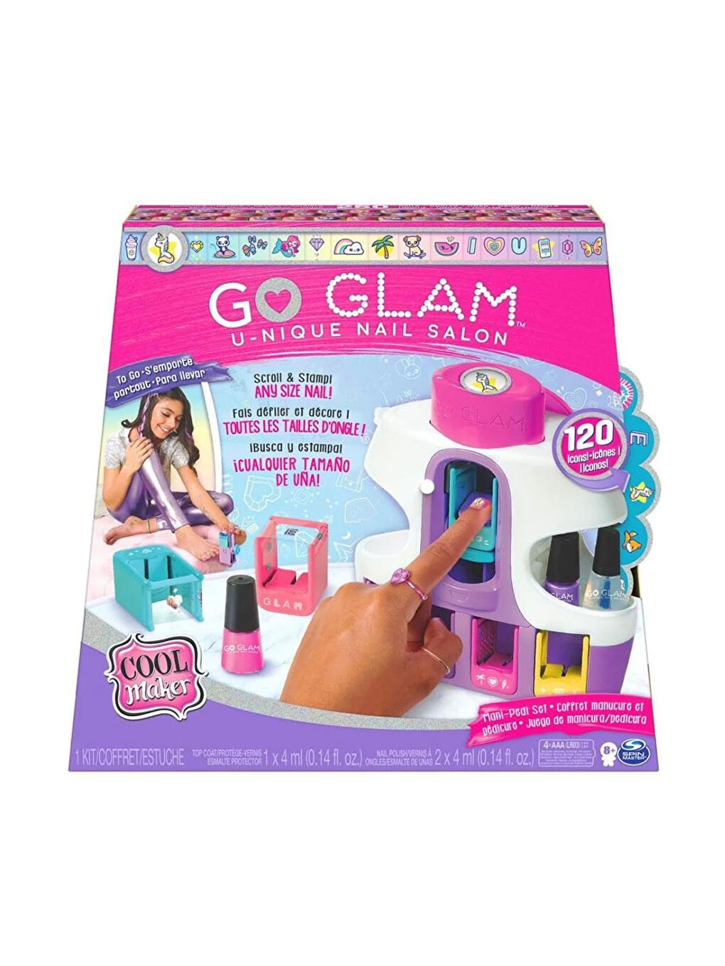 Cool Maker Renksiz Go Glam U-Nique Nail Salon 6061175