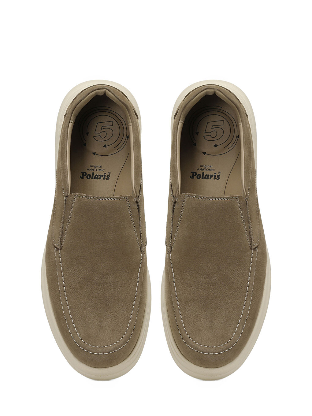 Bej 108054N.M 5FX Vizon Erkek Rahat Ayakkabı-3