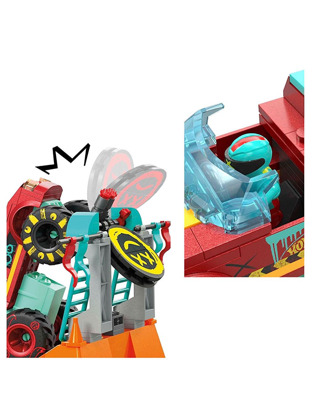 Mega Hot Wheels Smash N Crash Demo Derby Extreme Çarpışma Seti HNG53 - 2