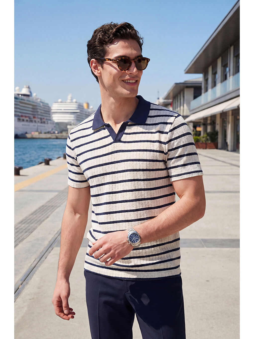 İndigo Pamuklu Regular Fit Polo T Shirt 5904022