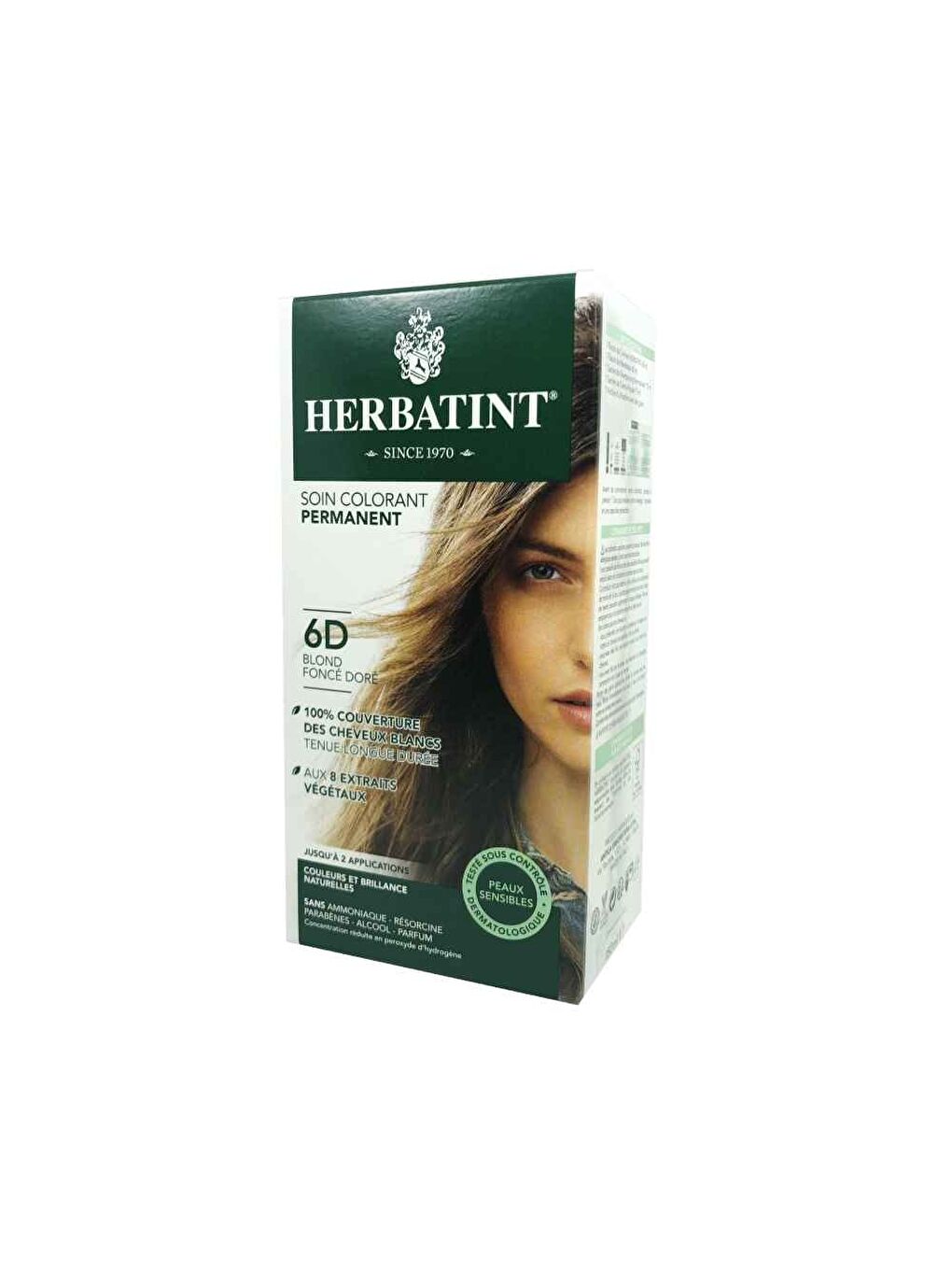 Herbatint Saç Boyası 6D Blond Fonce Dore - Dark Golden Blonde