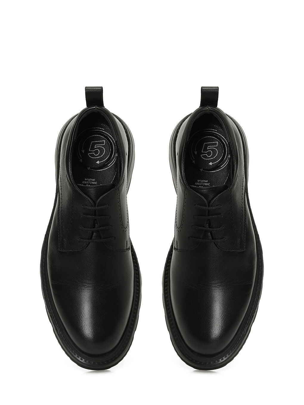109005.M 5PR Siyah Erkek Ayakkabı-3