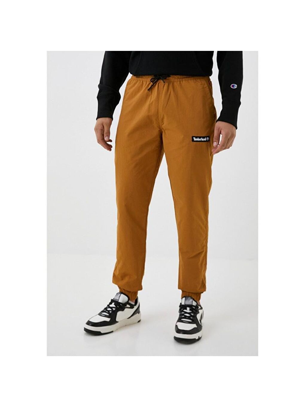 Timberland Sarı Dwr Nylon Jogger Erkek Sarı Pantolon