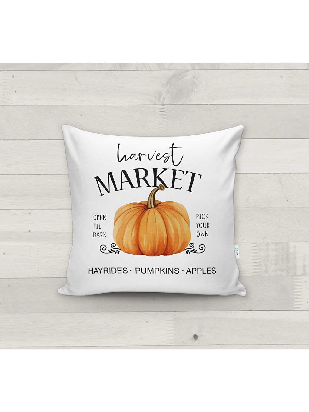 Karışık Sonbahar Desenli Kırlent Kılıfı-1