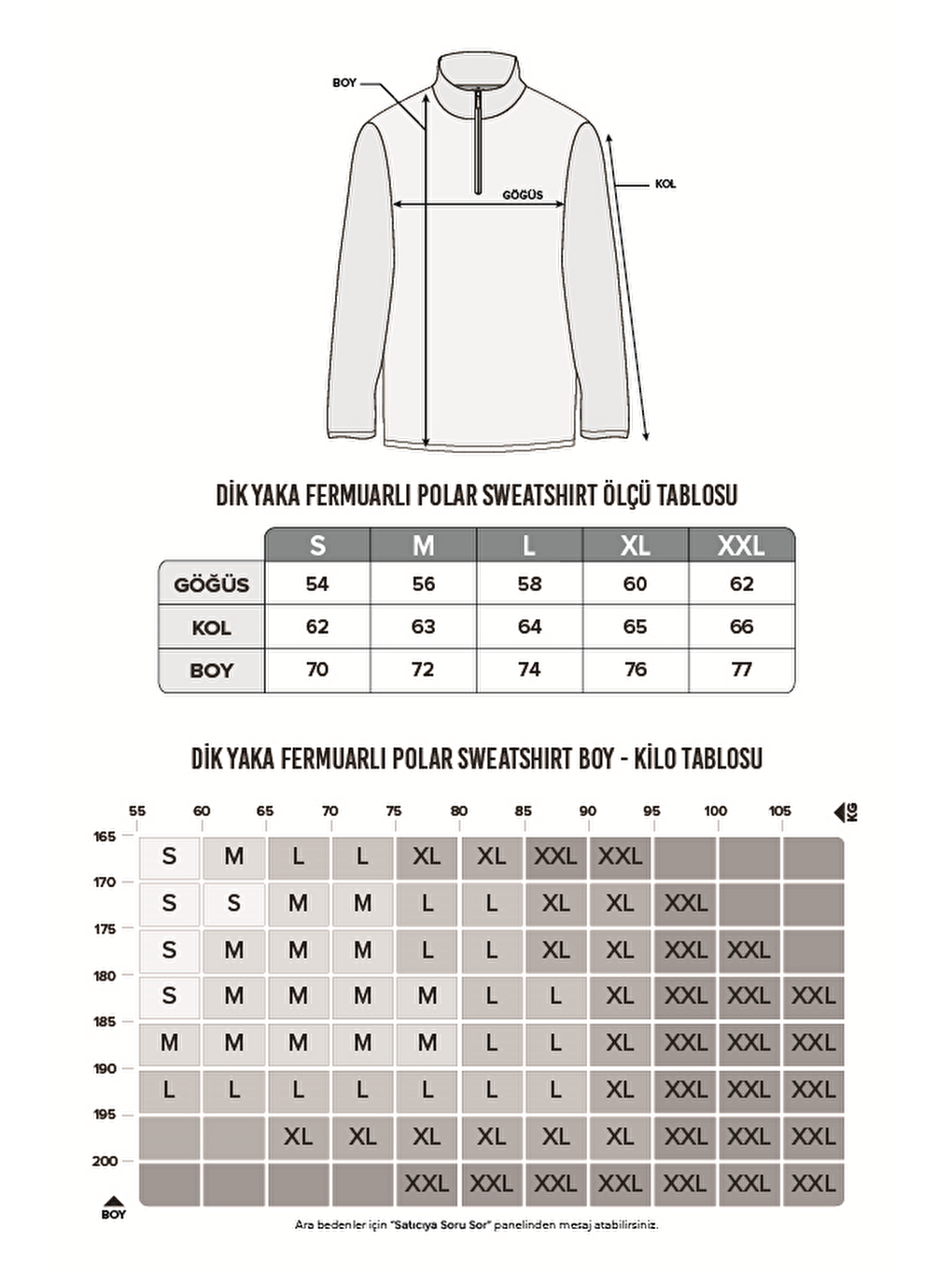 Karışık Unisex 3'Lü Paket Lacivert-Gri-Siyah Standart Fit Tüylenme Yapmayan Soğuk Geçirmez Polar Sweatshirt-4