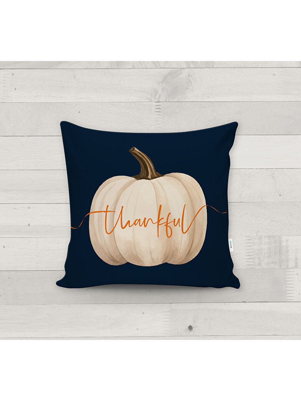 Karışık Sonbahar Desenli Kırlent Kılıfı-1