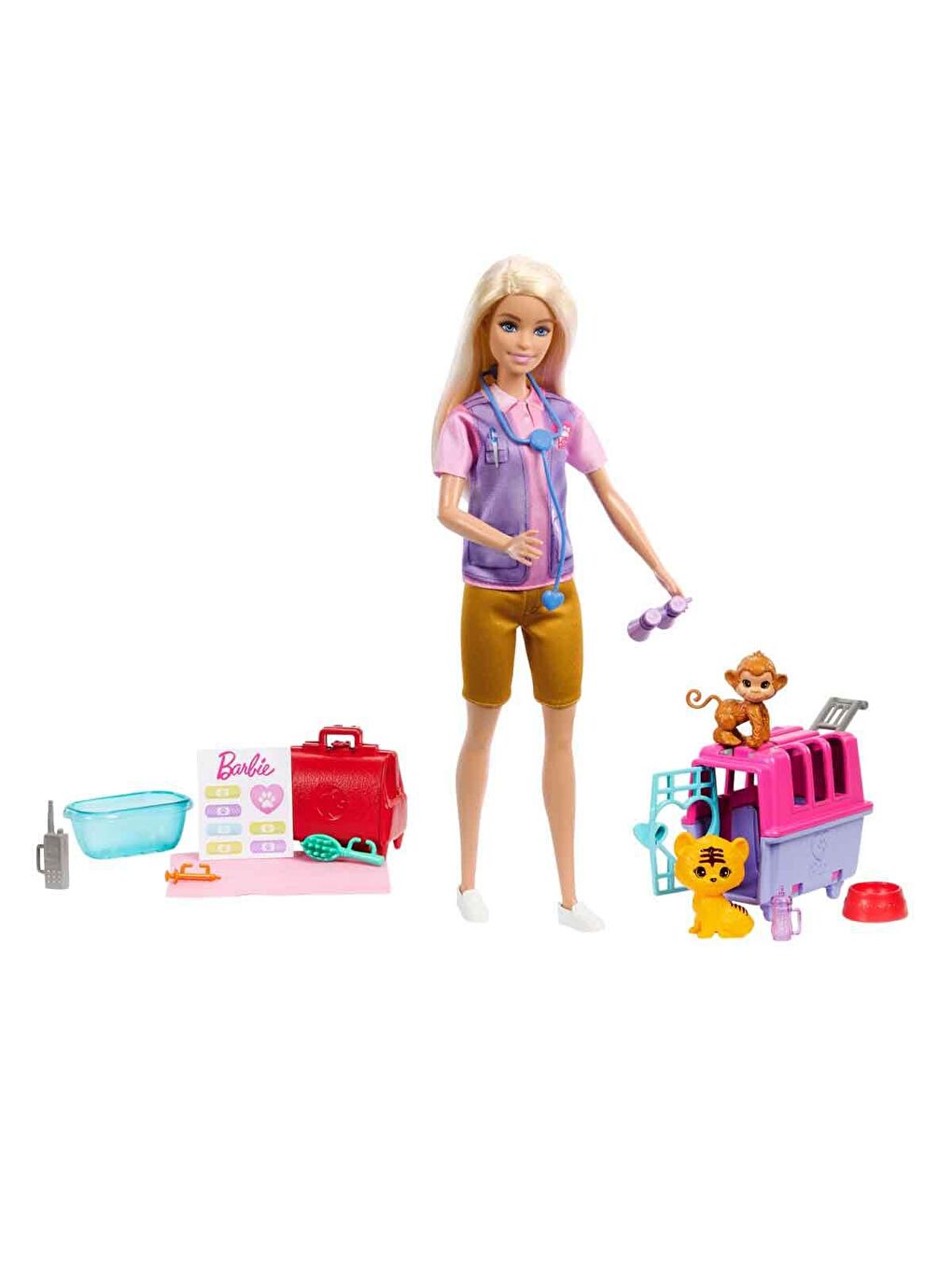 BARBIE Veteriner Mini Oyun Seti HRG50 - 1