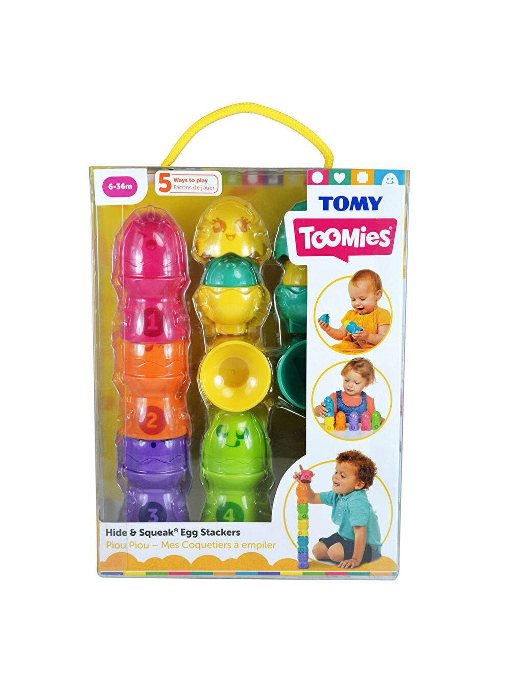 Tomy Renksiz Toomies Saklambaçlı Yumurta Kule Seti  TPR73083