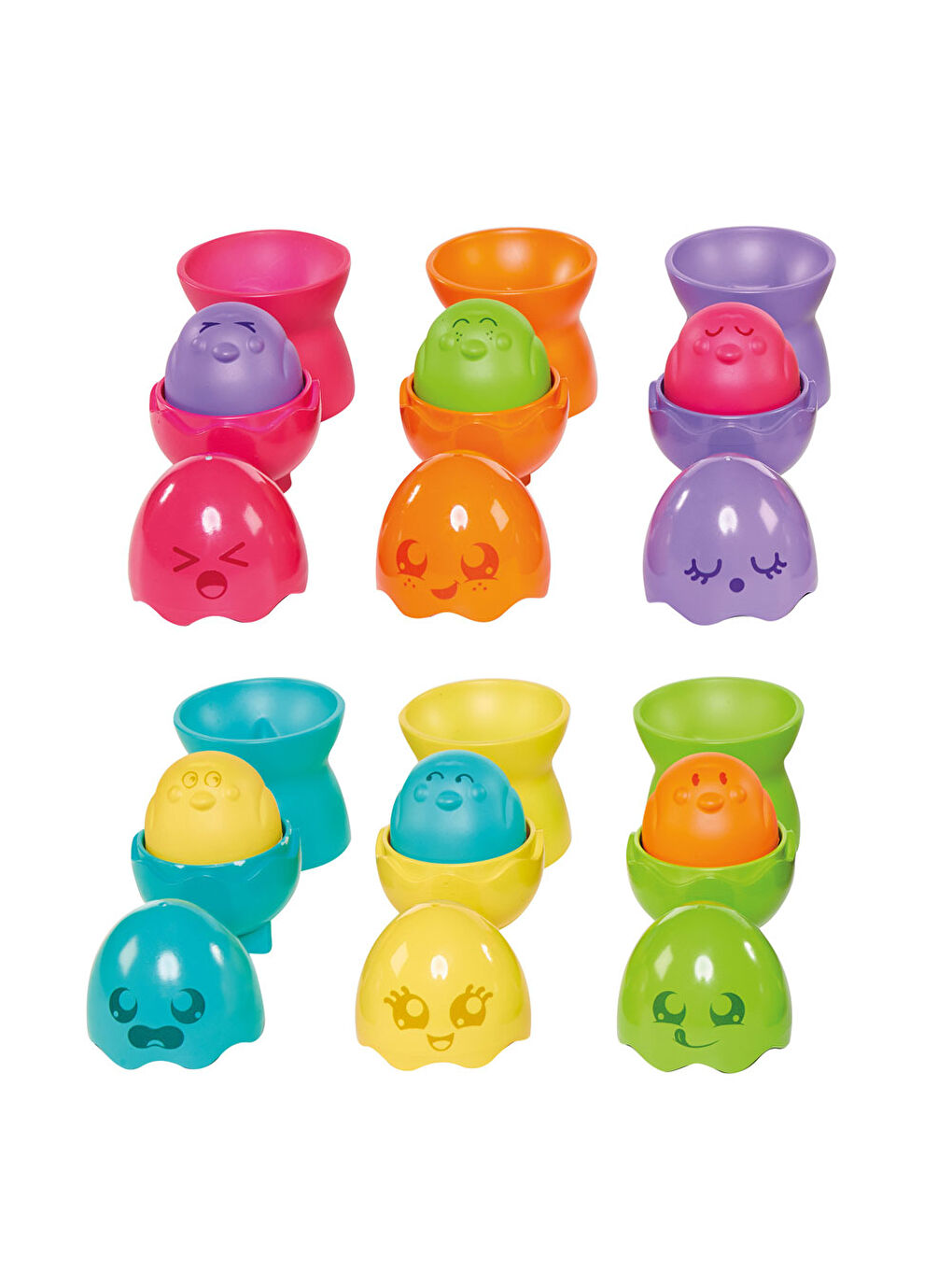 Tomy Renksiz Toomies Saklambaçlı Yumurta Kule Seti  TPR73083 - 2