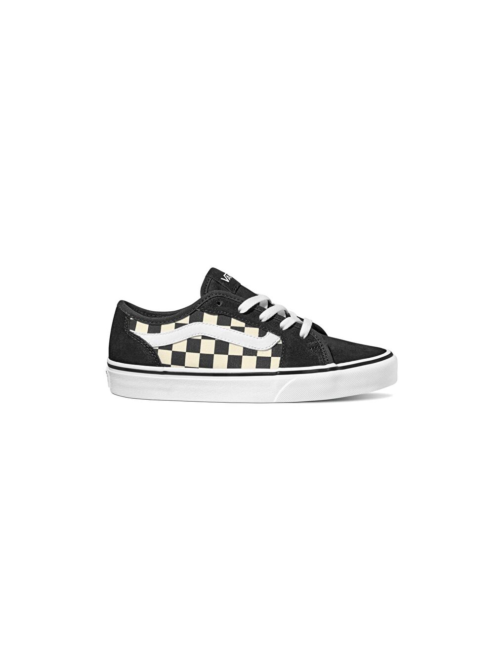 Vans Siyah Wm Filmore Decon Kadın Dama Desenli Sneaker