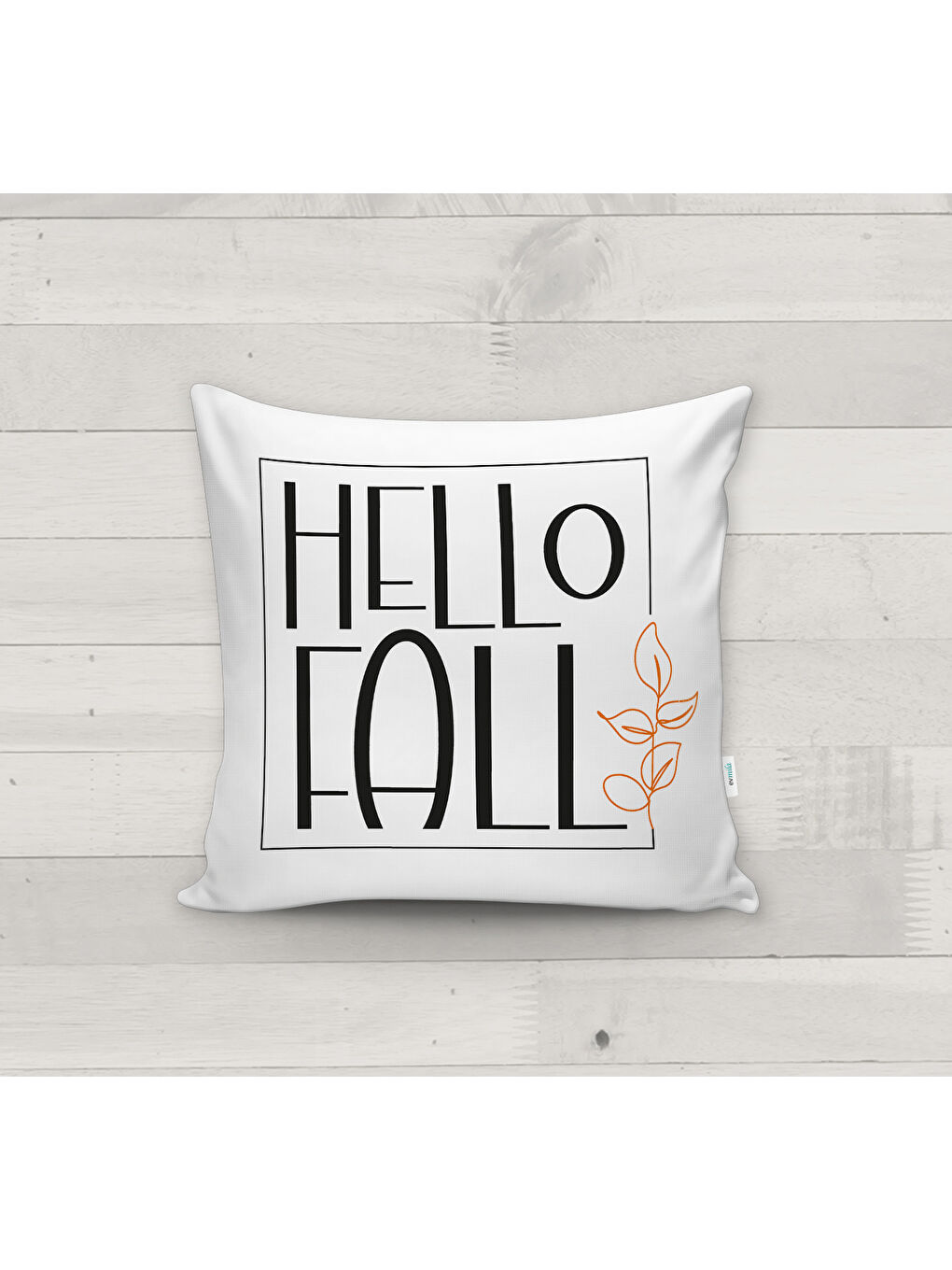 Karışık Sonbahar Desenli Kırlent Kılıfı-1