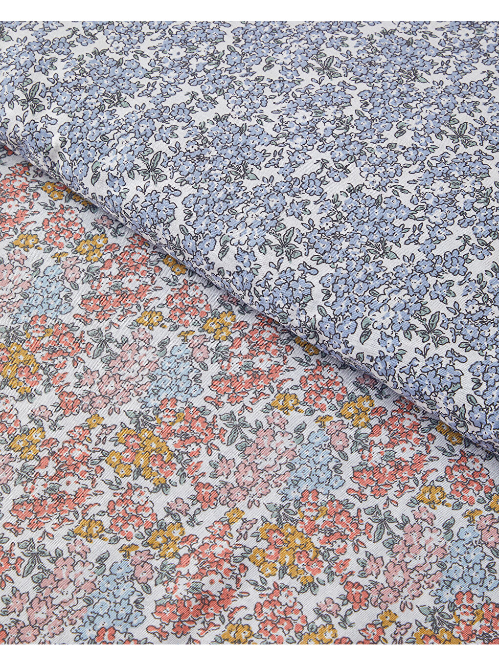 Crispy Bouquets Çift Taraflı Kolay Ütülenir Çift Kişilik Nevresim Takımı 200x220 cm Turuncu-3