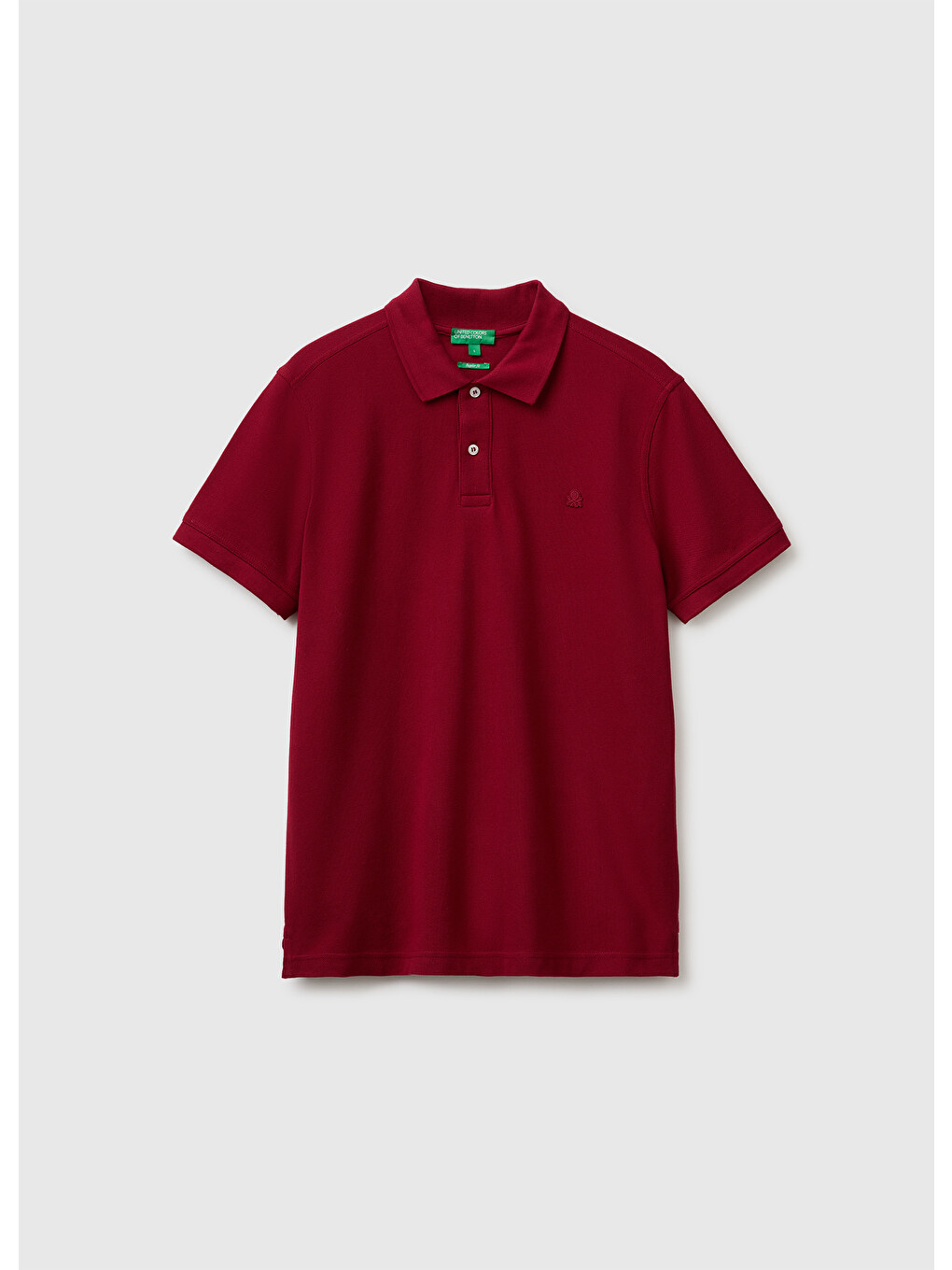 Erkek Bordo Regular Fit Kısa Kollu Polo T-shirt