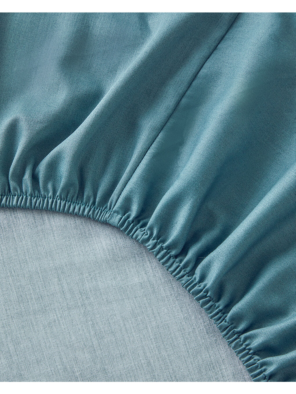 Lior Çizgili Pamuk Saten King Size Nevresim Takımı Yeşil-5