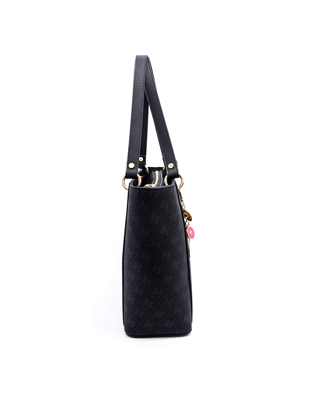 Siyah Kadın Omuz Çantası 1176-46280 SILVER POLO BAYAN ÇANTASI M178 SİYAH-MAT SİYAH-3