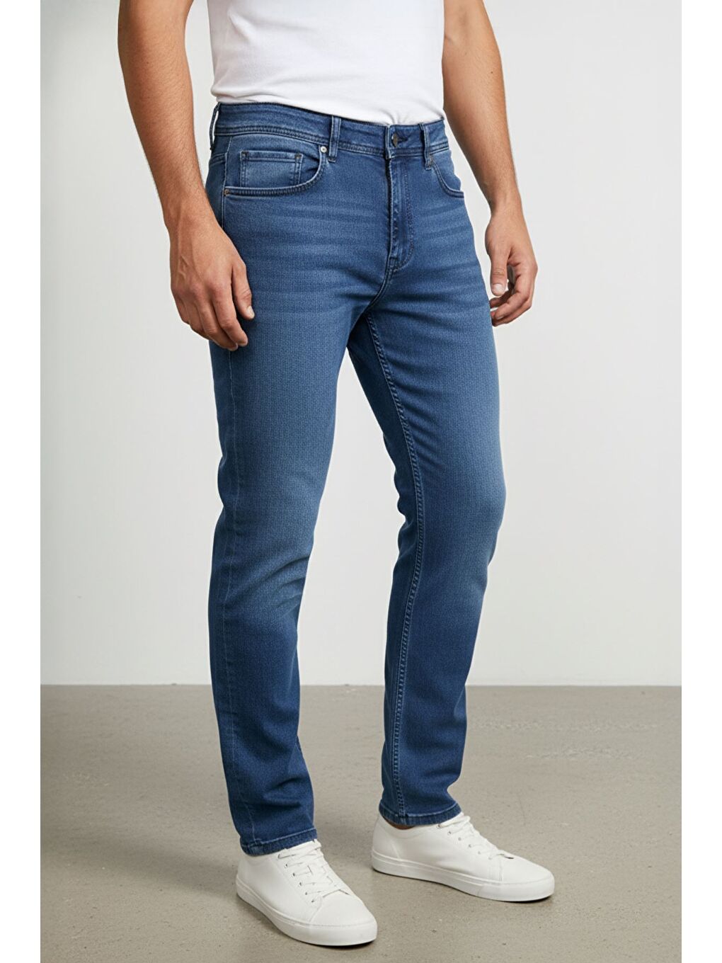 Mavi Erkek Jean Elastanlı Pantolon