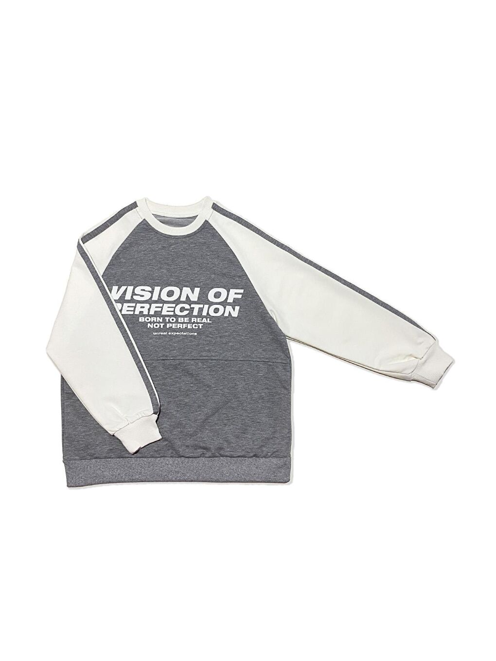 Gri Erkek Çocuk Swetshirt SW.1215