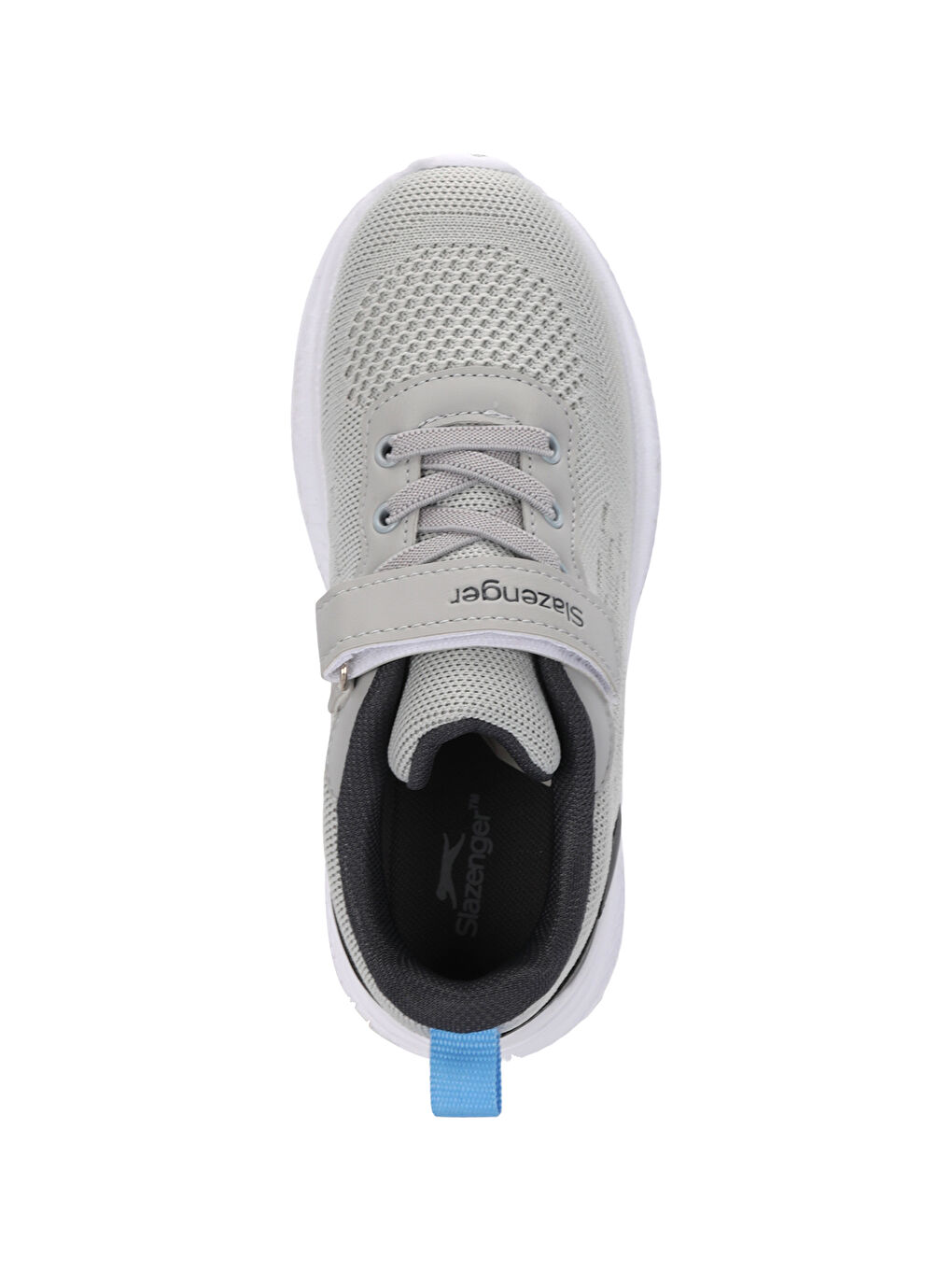 Karışık FLAREX Unisex Çocuk Cırt Cırtlı Gri / Koyu Gri Günlük Spor Ayakkabısı-4