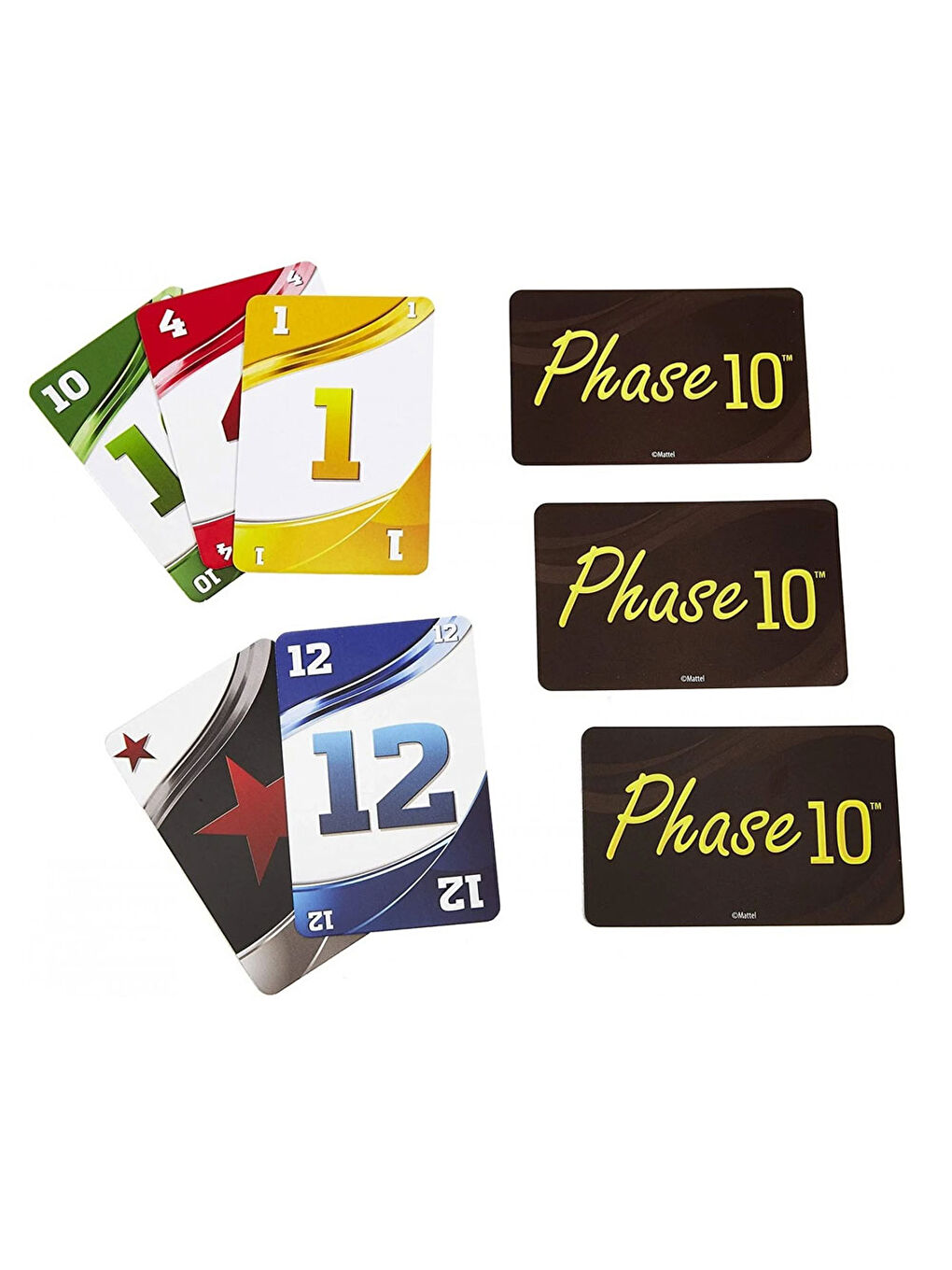 Mattel Games Renksiz Phase 10 Kartlar FFY05 - 1