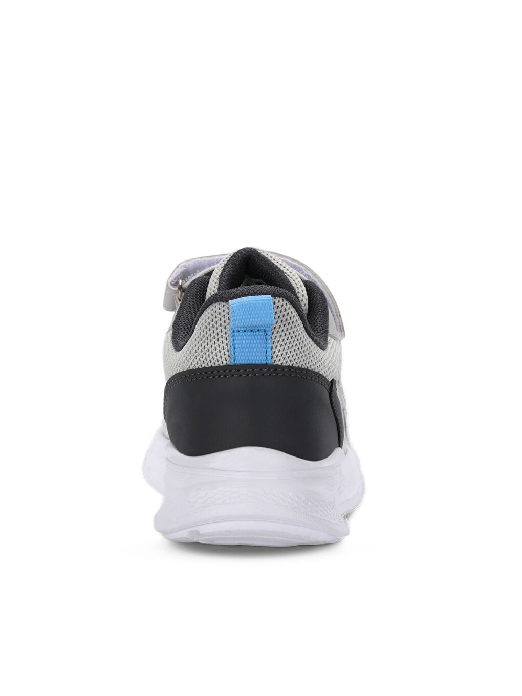 Karışık FLAREX Unisex Çocuk Cırt Cırtlı Gri / Koyu Gri Günlük Spor Ayakkabısı-5