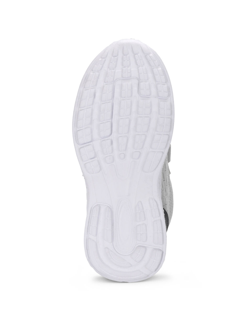 Karışık FLAREX Unisex Çocuk Cırt Cırtlı Gri / Koyu Gri Günlük Spor Ayakkabısı-6