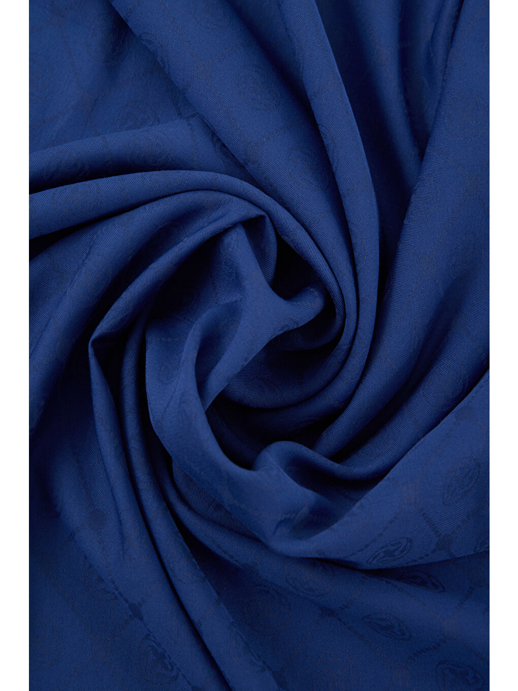 Pamuk Mavi Kadın Eşarp-2