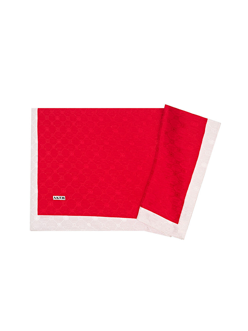 Kırmızı 70X190 Cm Koza Şal-1