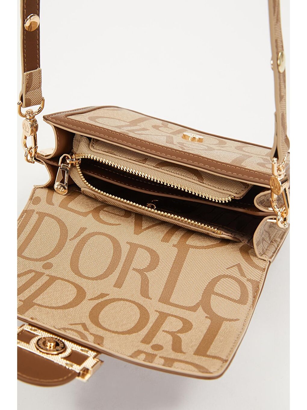 Kahverengi Taba Kadın El ve Omuz Çantası 930279-1