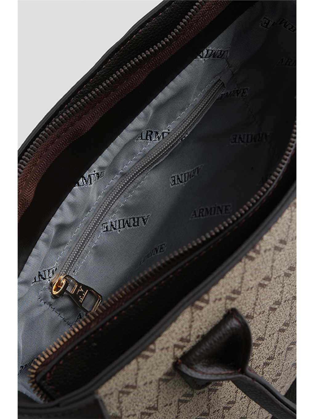 Bej Çanta Noktalı 25Yd7419 Vizon-3