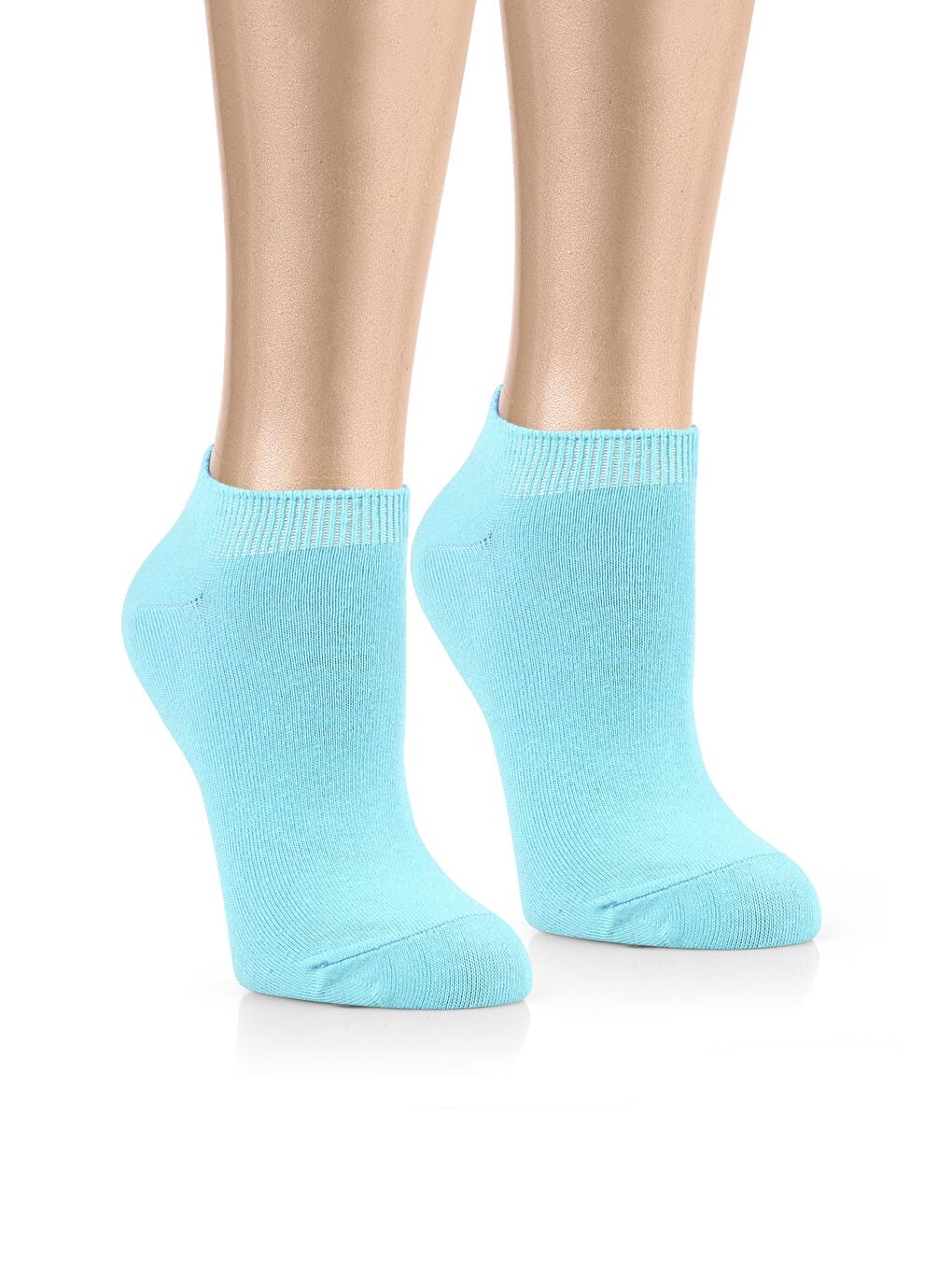 OZZY SOCKS Karışık 8 Çift Ekonomik Pamuklu Renkli Kadın Patik - 5