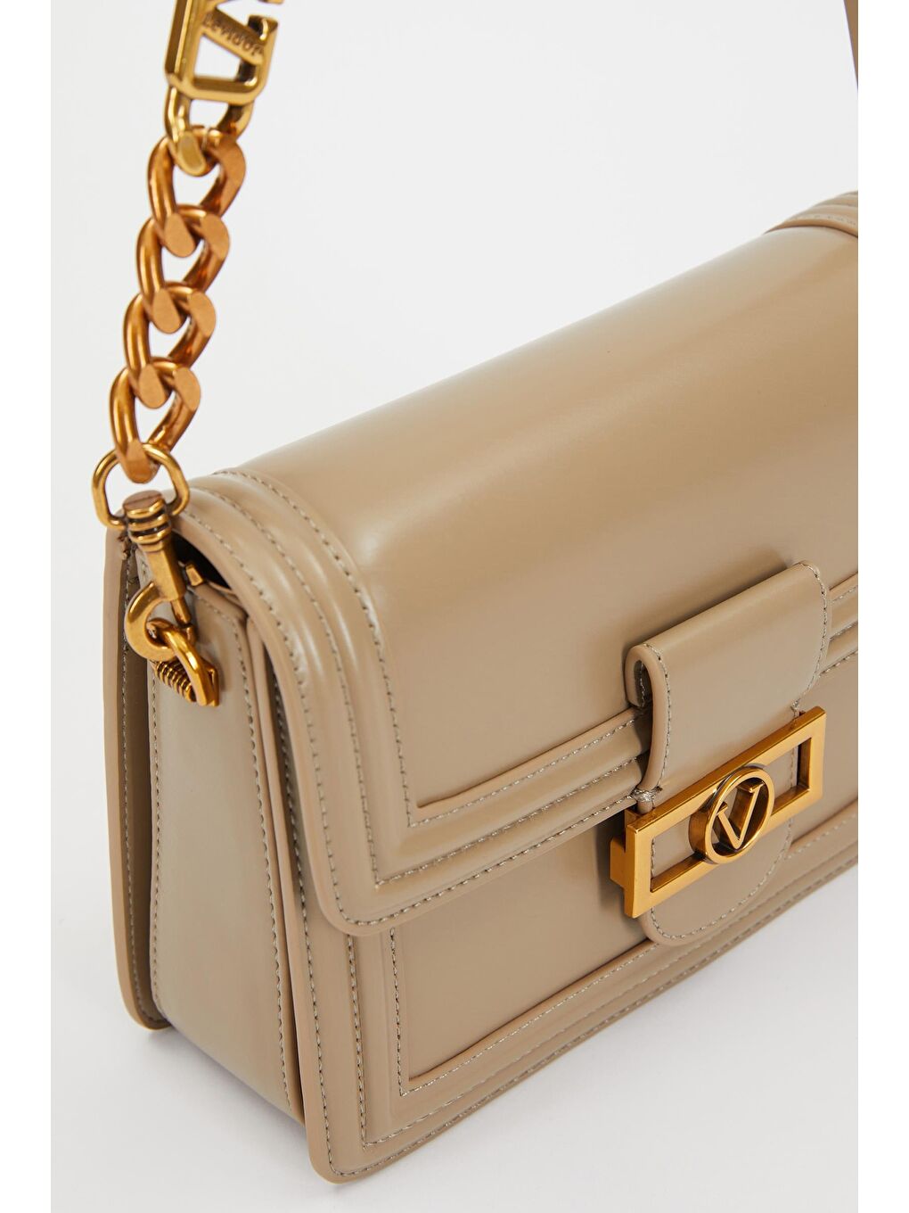 Gri Kadın El ve Omuz Çantası 930240-2