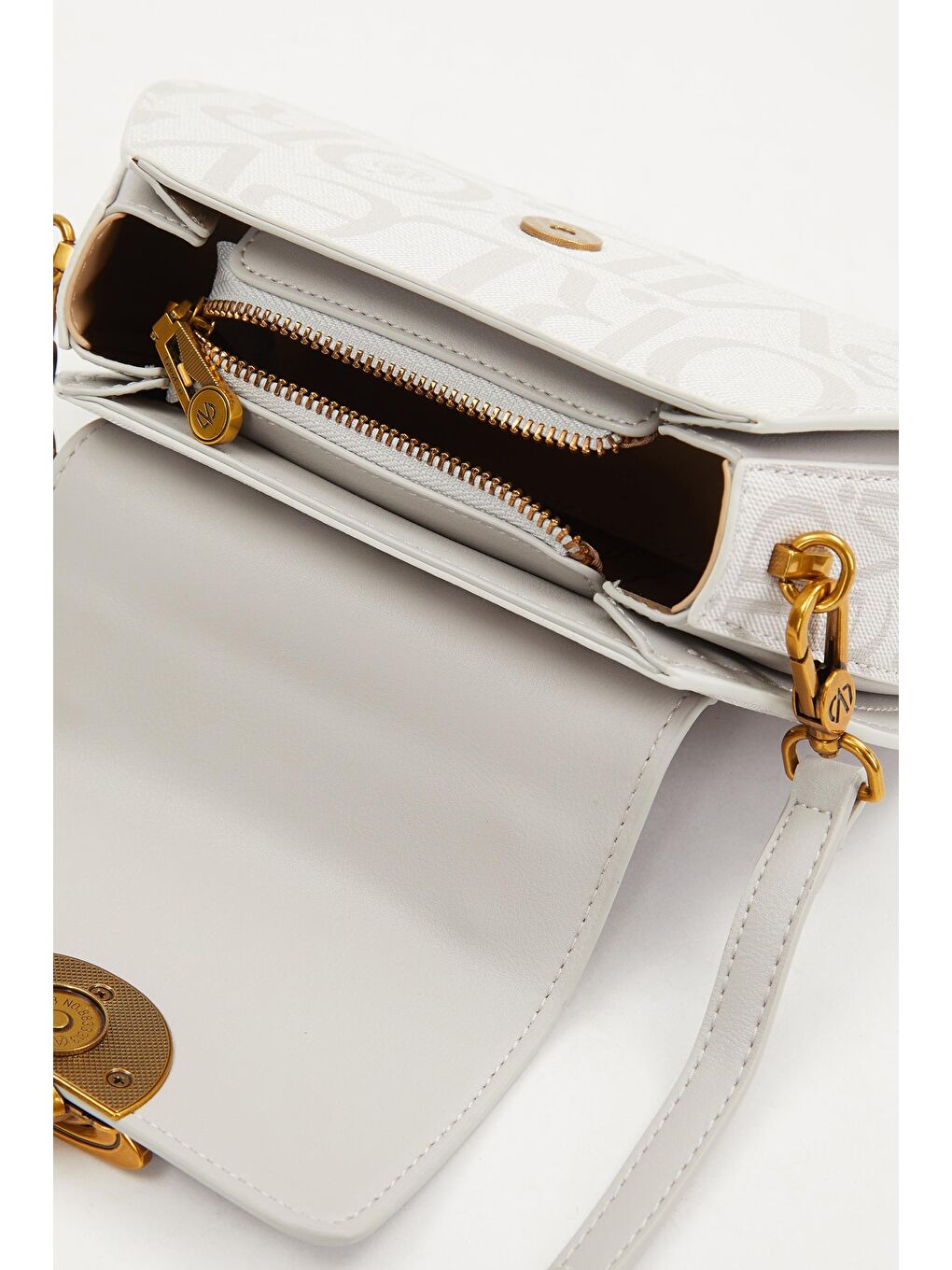 Beyaz Kadın El ve Omuz Çantası 930281-1