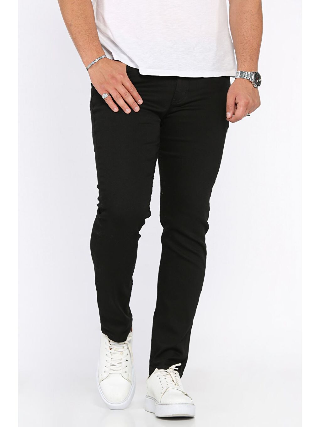 Siyah Erkek Jean Pantolon