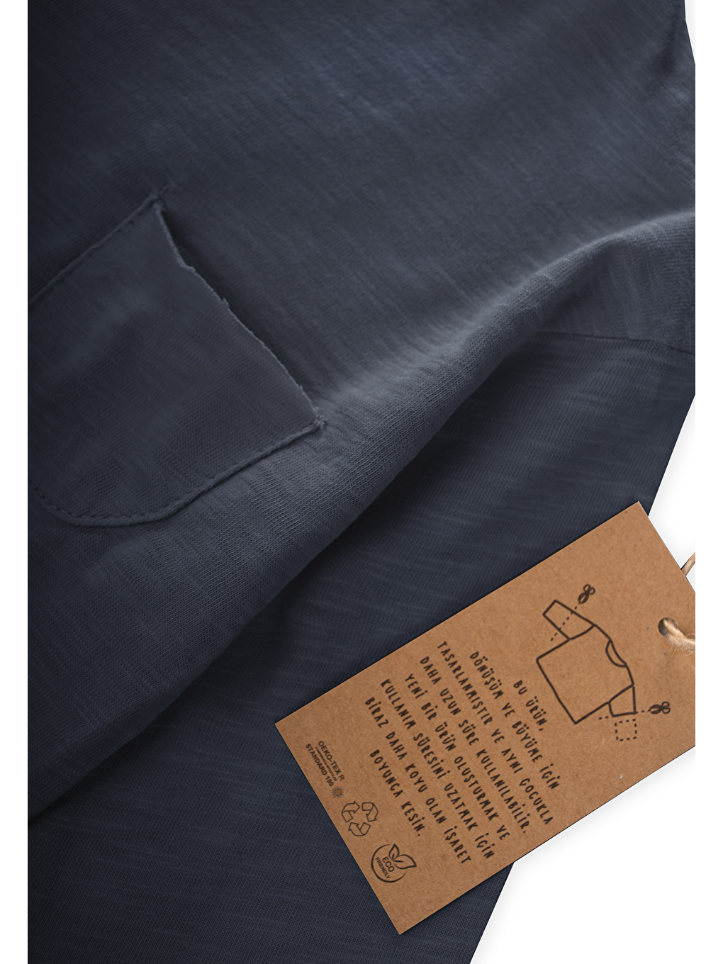 Uzun Kollu Mevsimlik T-Shırt 1-7 Yaş Lacivert-2