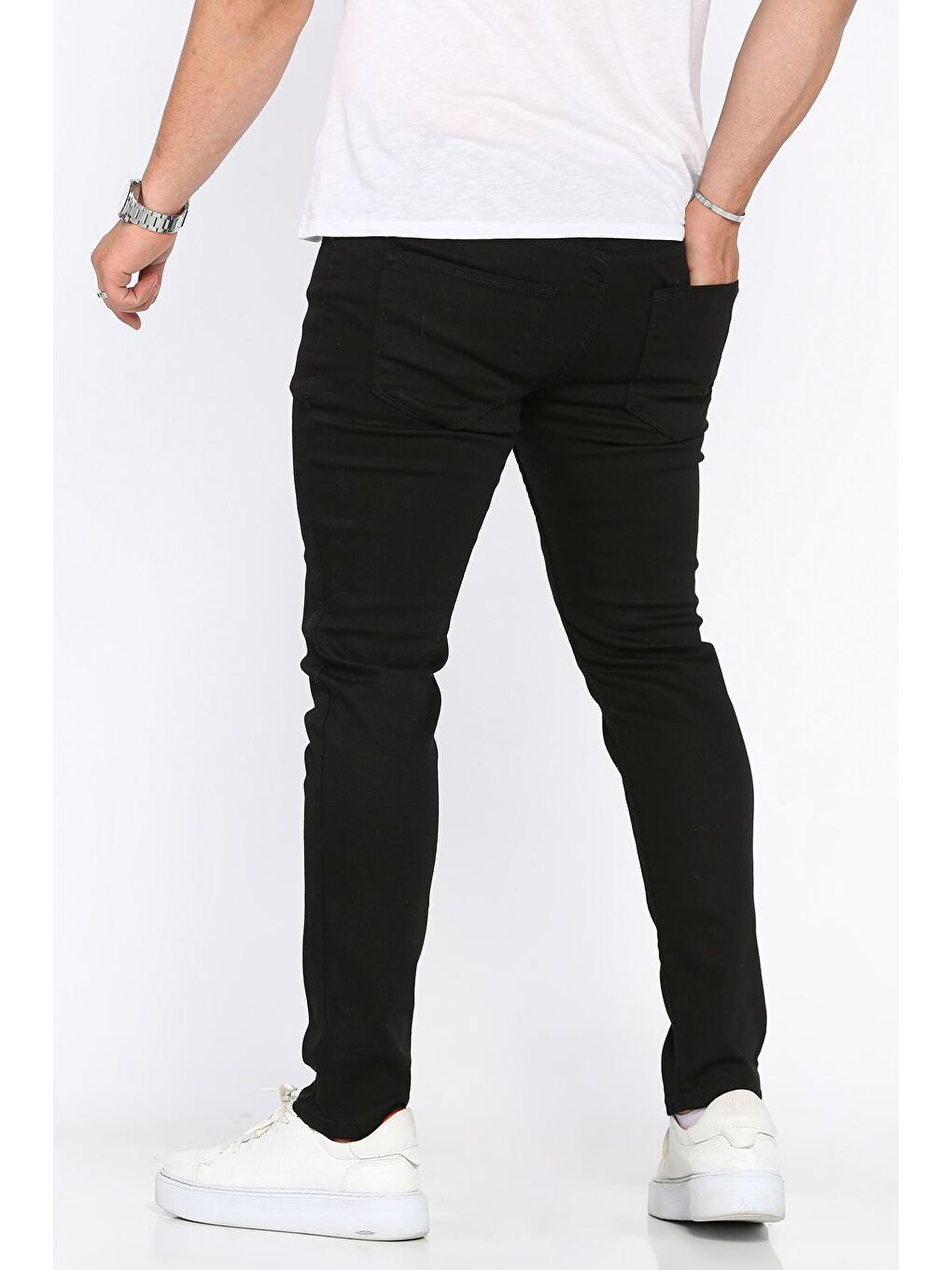 Siyah Erkek Jean Pantolon-2