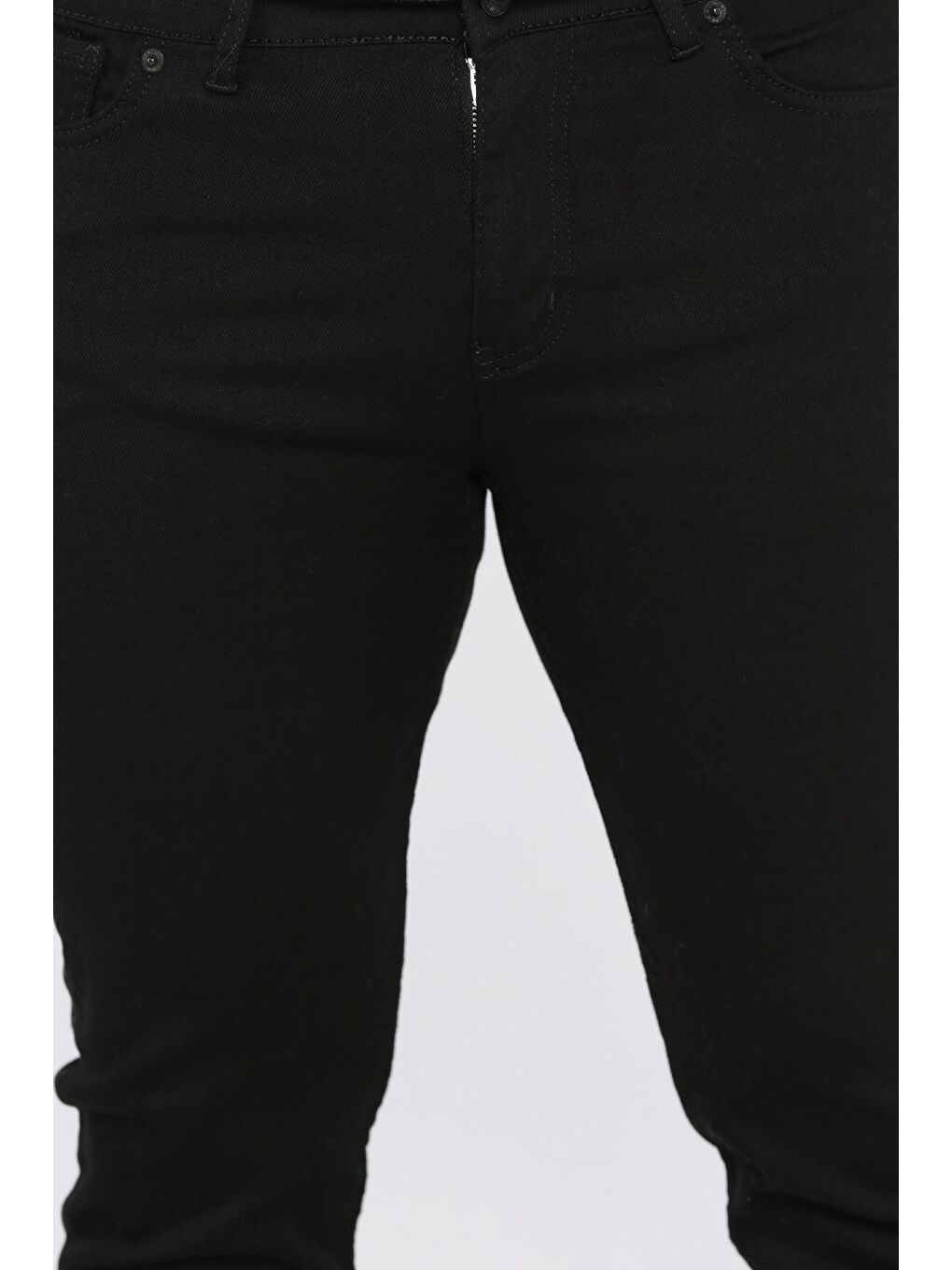 Siyah Erkek Jean Pantolon-3