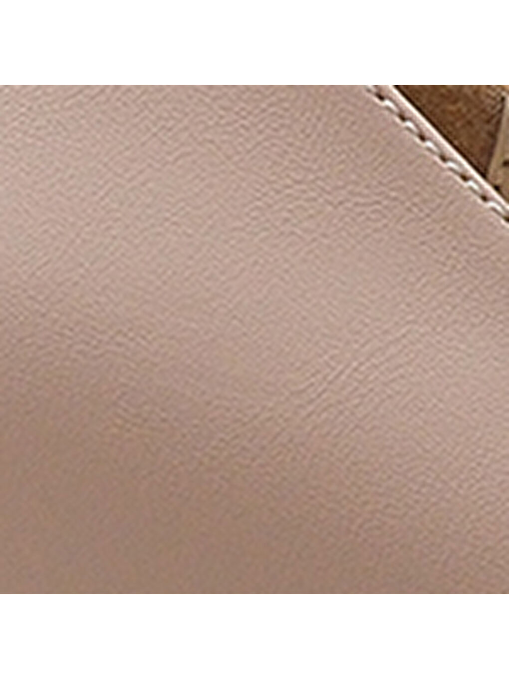 Bej Marigold Orta Topuklu Sivri Burunlu Bantlı Kadın Ayakkabı-6