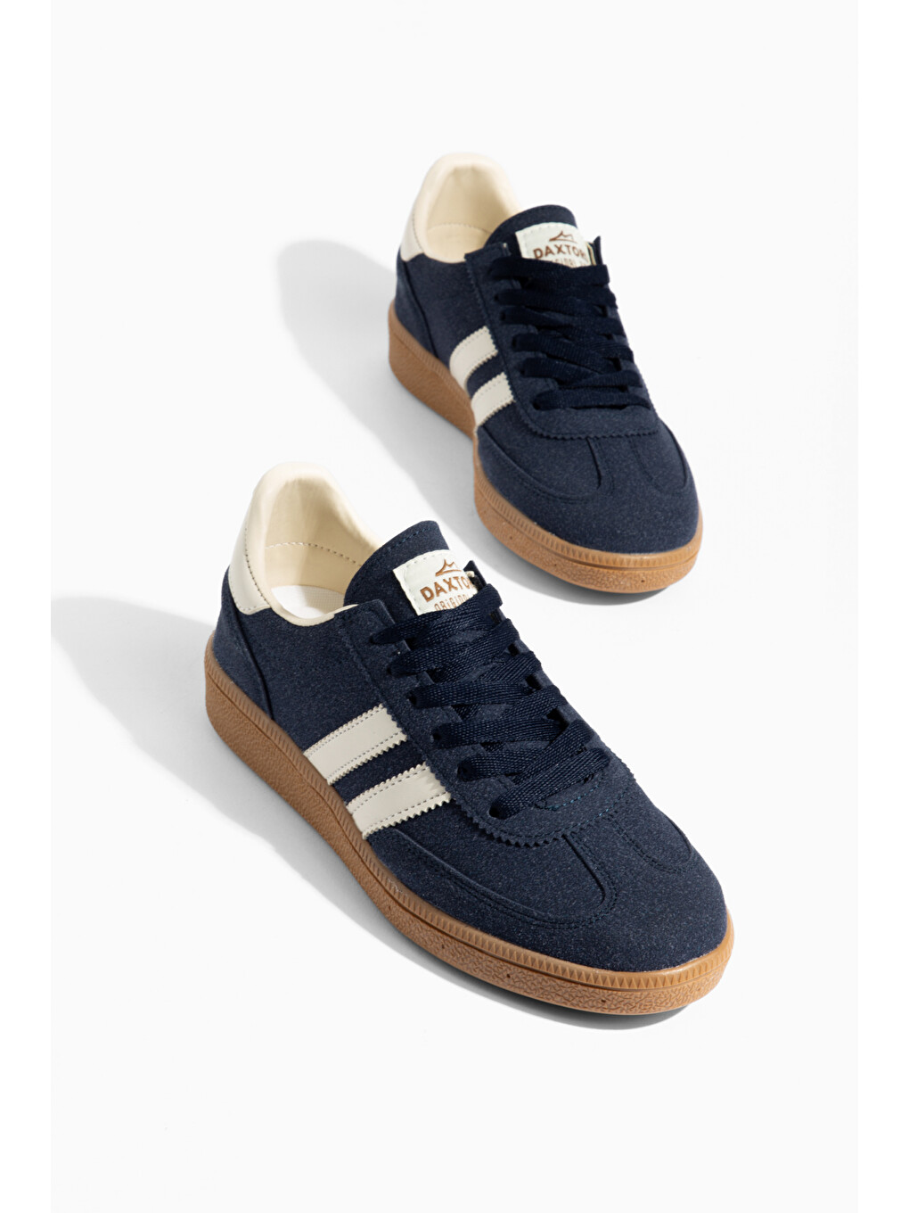 Lacivert Kate Günlük Ortopedik Kadın Sneaker Spor Ayakkabı-1