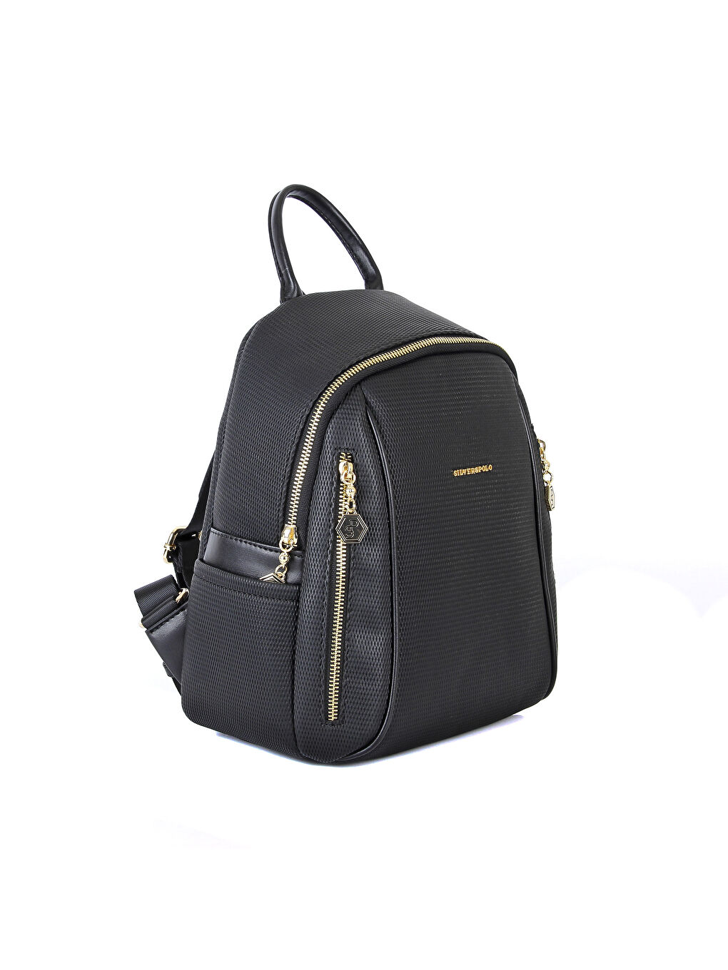 Siyah Kadın Sırt Çantası 906-29887 M86 SİYAH-MAT SİYAH