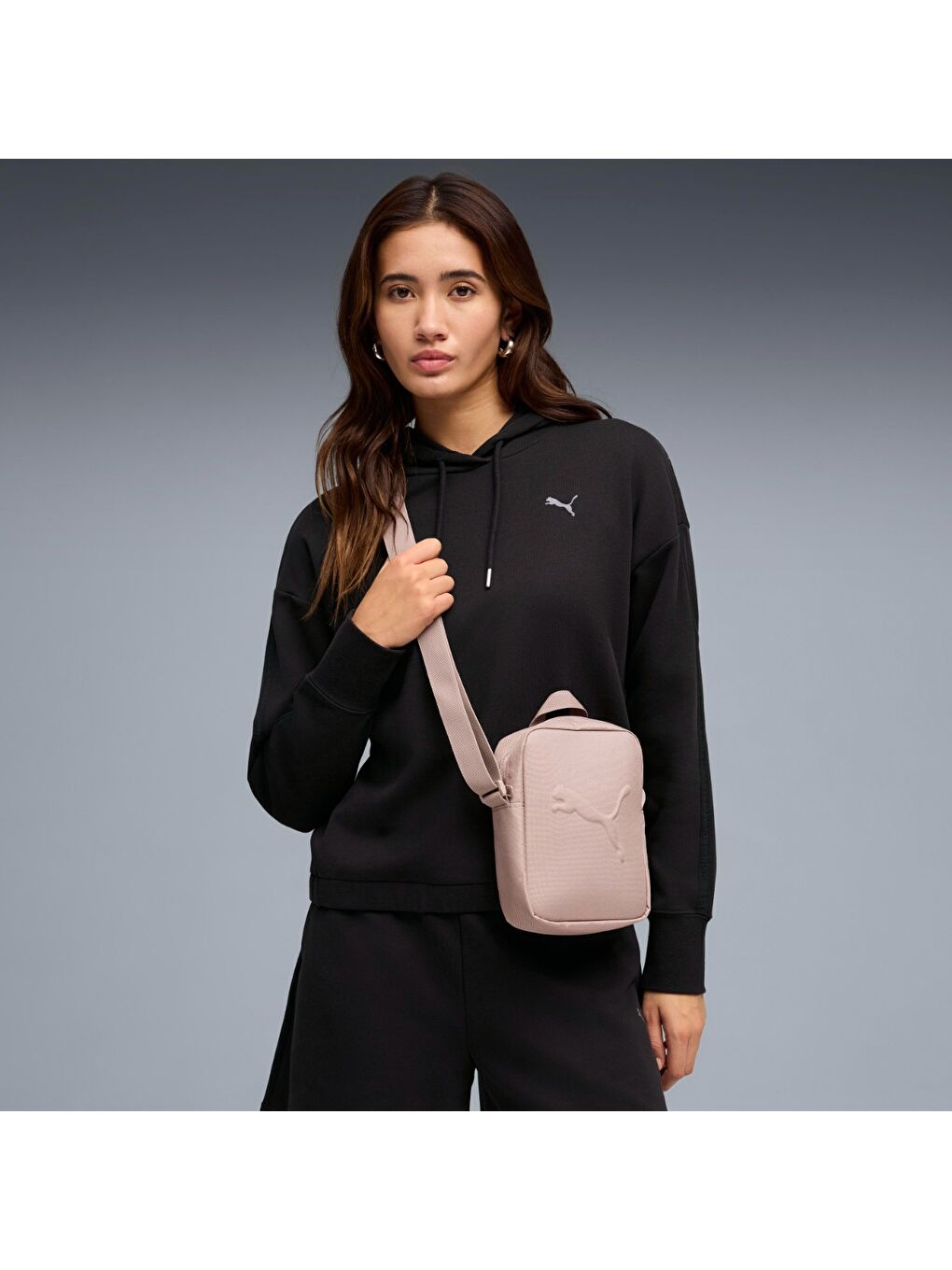 Buzz Portable Pembe Çapraz Çanta-3