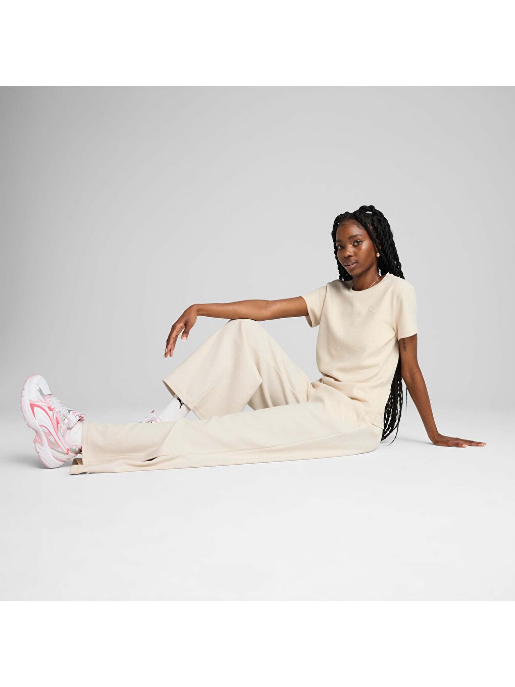 Bej HER Kadın Tişört-1